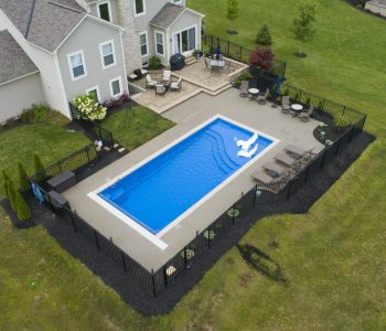 luxury pool installation