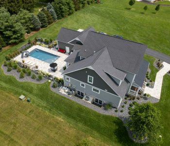 integrated pool spa
