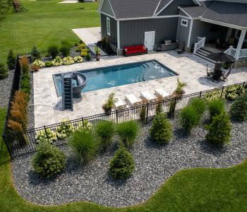 rectangular inground pool