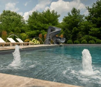 poolside landscaping