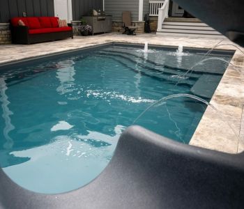 saltwater pool setup